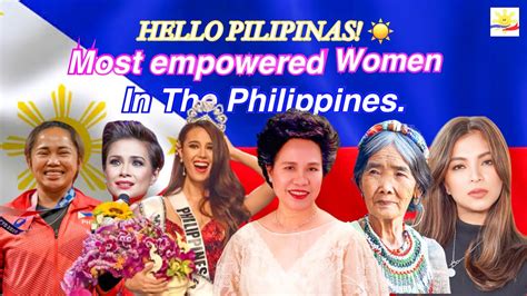 Empowered Women In The Philippines Youtube