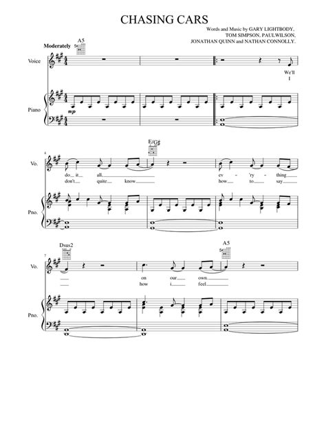1 Sheet Music For Piano Voice Other Piano Voice