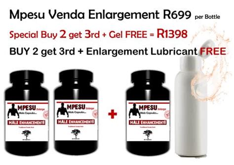 Other Supplements And Nutrition Mpesu Venda Male Enlarge Was Listed For