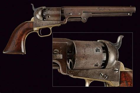 Sold At Auction A Colt Model 1851 Navy Revolver Third Model