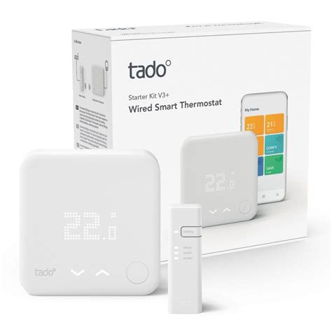 Tado Wired Smart Thermostat V3 Startpaket Temperaturstyrning
