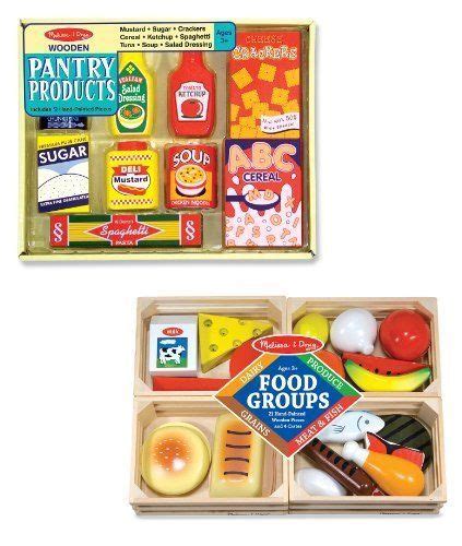 Melissa And Doug Food Groups 3 Item Bundle Melissa And Doug 271 Food