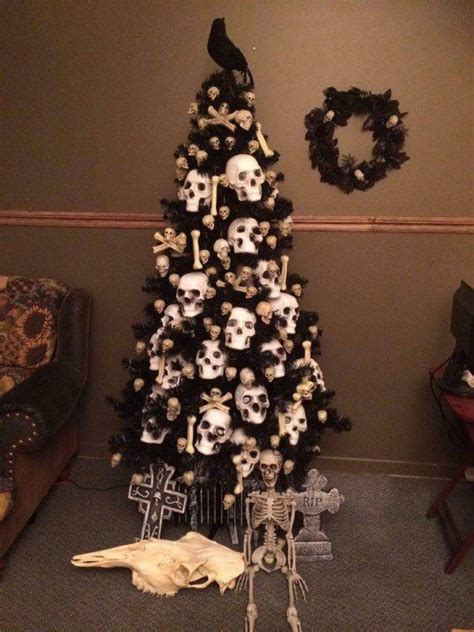 Gothic Christmas Tree Ohtheraven Ex0skeletal Halloween