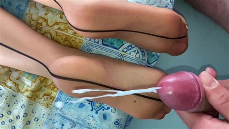 Cumshot Compilation On Her Nylon Feet Hd Porn A Xhamster