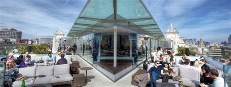 The skylight rooftop bar in london serves drinks with skyline views credit: Rooftop Bars In London | Sky-High Activity Bars ...