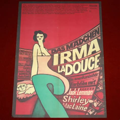 Ddr Filmplakat Das M Dchen Irma La Douce Jack Lemmon Shirley