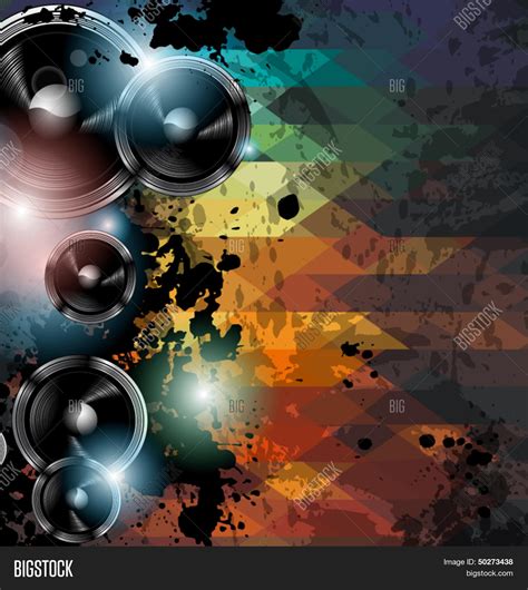 Disco Club Flyer Vector And Photo Free Trial Bigstock