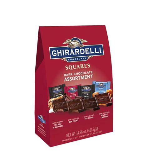 Ghirardelli Dark Chocolate Assortment 1486 Oz