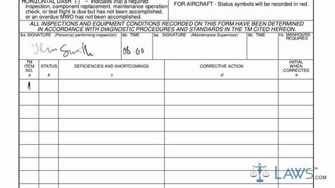 Learn How To Fill The Da Form 2404 Equipment Inspection And Maintenance