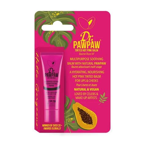 Dr Paw Paw Hot Pink Balm 10ml The French Pharmacy