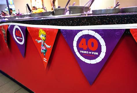 40 Years Of Fun With Chuck E Cheeses Happiness Is Homemade