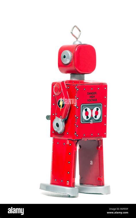 Tin Toy Robot Stock Photo Alamy