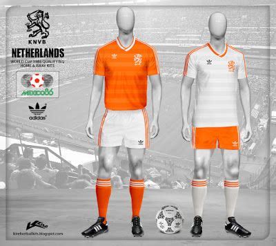 Kire Football Kits: Netherlands kits World Cup 1986 ...