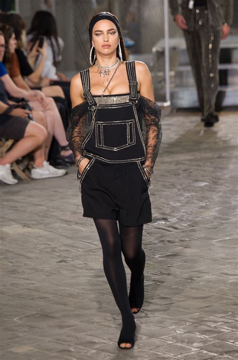 Irina shayk, new york, ny. IRINA SHAYK on the Runway of Givenchy Fashion Show in ...