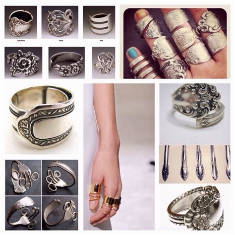 Diy Recycle Old Forks Into Rings And Bracelets Handy Diy
