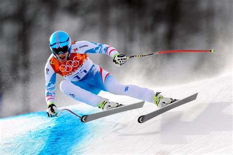 Alpine Skier Goes Airborne To Fetch Gold Medal Nbc News