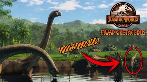 The Hidden Dinosaur In Season 2 Camp Cretaceous Trailer Youtube