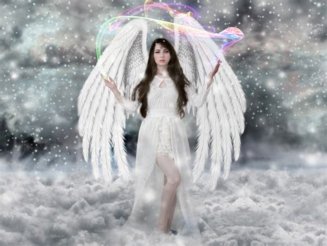 Angel In The Sky By Bartinerro On Deviantart