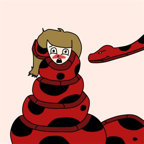 Snake Squeezes Girl Animation By Snakey Wakey On Deviantart