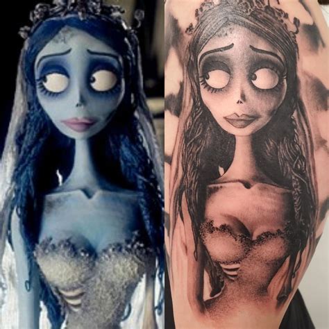 Check out our corpse bride tattoo selection for the very best in unique or custom, handmade pieces from our shops. (Reuploaded) corpse bride tattoo from Alix Schedit ...