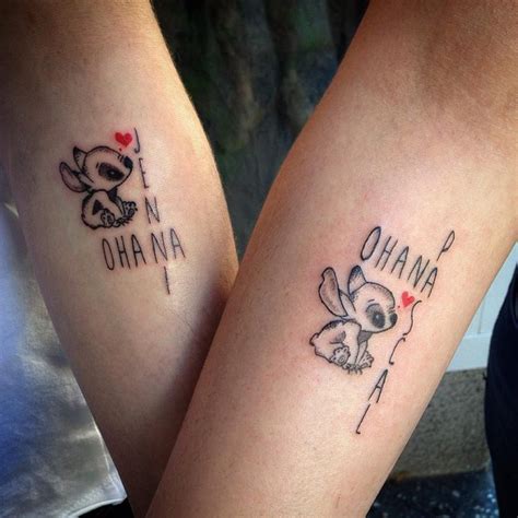 Ohana Tattoo Als Symbol Für Familie Und Freundschaft 40 Motiv Ideen