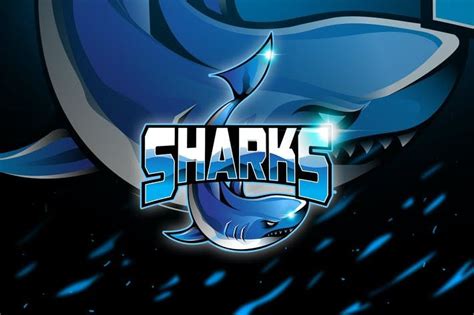 Shark Mascot Logo Esport By Aqrstudio On Envato Elements Shark