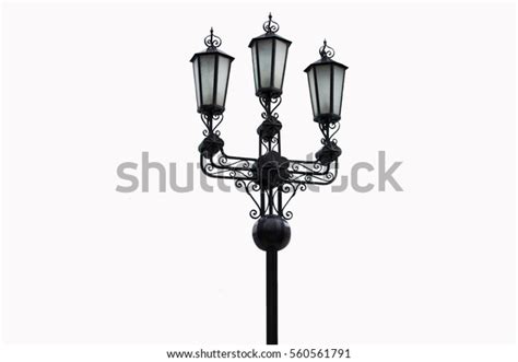 Street Lighting Poles Street Lamp Isolated Stock Photo 560561791