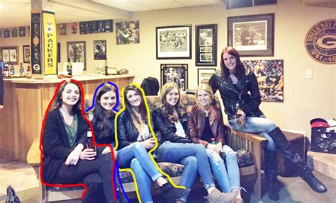 Optical Illusion Of 6 Girls With 5 Pairs Of Legs That Has Left People