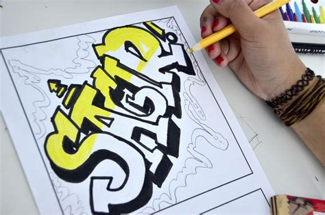Name In Graffiti Style In 2022 Graffiti Lettering Name Art Projects