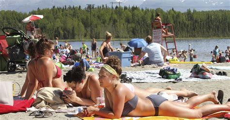 Baked Alaska Record High Temperatures Expected During Unusual Heat Wave
