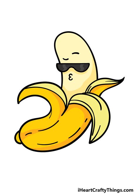 Top 114 How To Draw A Cartoon Banana