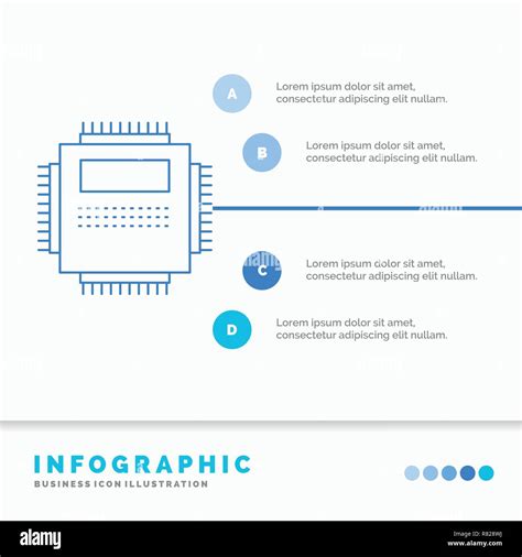 Computer Hardware Infographics Motherboard Cpu Hi Res Stock Photography