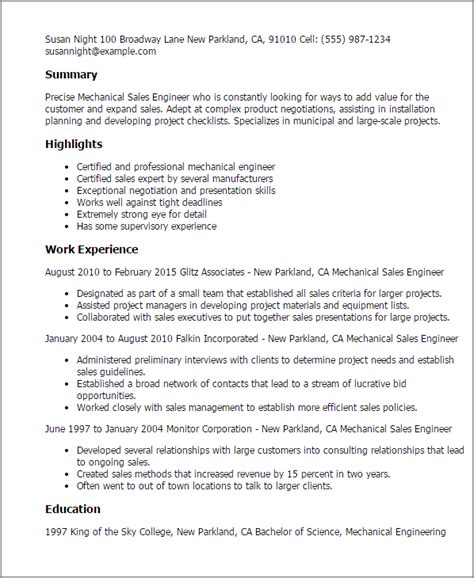 A personal summary and a fresher resume don't exactly match all of the time. Cv Of Professional Mechanical Engineer - Mechanical ...