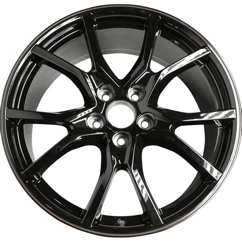 20 Inch Aluminum Wheel Rim For Honda Civic 17 20 5 Lug Black Walmart