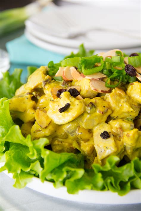 Curried Chicken Salad Recipe Whole Foods Copycat Say Grace