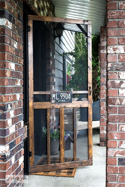 13 Creative Diy Screen Door Ideas And Important Details To Consider