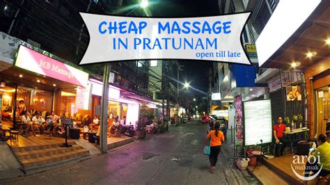 8 Cheap Massage In Pratunam Bangkok Aroimakmak Your One Stop Travel Guide