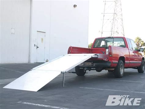 E Z Haul Load All Ramp System Hot Bike Magazine