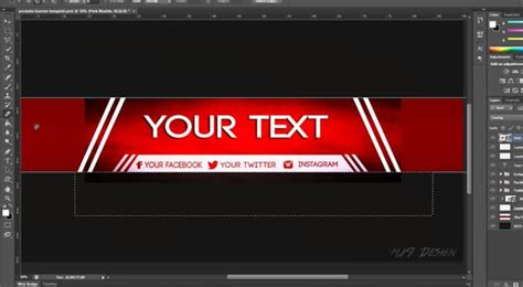 Free Youtube Banner Templates To Download For Your Channel Pertaining
