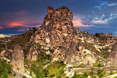 The Caves Of Cappadocia This Is Uchisar Castle One Of T Flickr