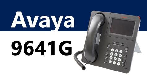The Avaya 9641g Ip Phone Product Overview Youtube