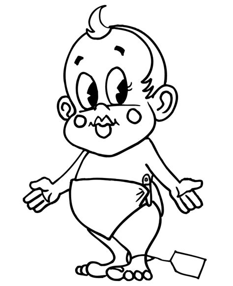Baby Doll Coloring Pages - Coloring Home