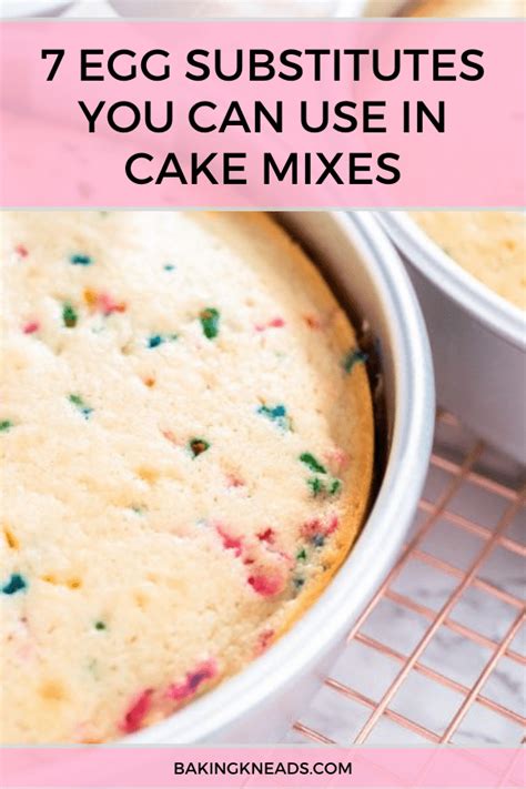 7 Simple Egg Substitutes You Can Use In Cake Mixes Baking Kneads Llc