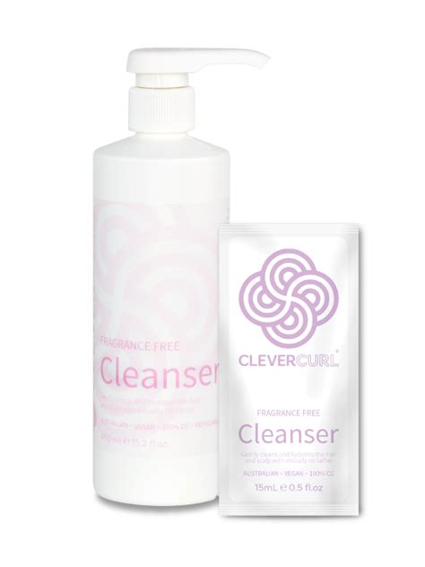 Fragrance Free Hair Cleanser Gentle And Hydrating Clever Curl
