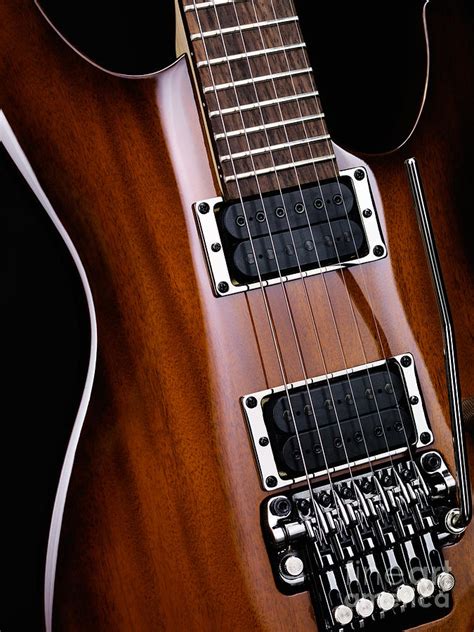 Artistic Closeup Of Electric Guitar Photograph By Maxim Images Prints