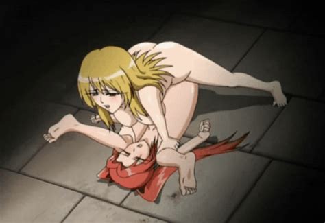 Rule Girls Animated Blush Breast Grab Futanari Ikusa Otome Valkyrie Intersex Moaning