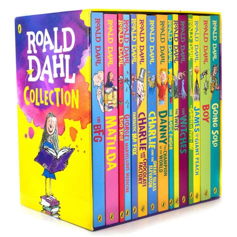 Roald dahl said, if you have good thoughts they will shine out of your face like sunbeams and you will ten percent of the roald dahl story company limited's (company number 11099347) operating profit. ROALD DAHL Collection - 15 Paperback Book Box Set, No.1 ...