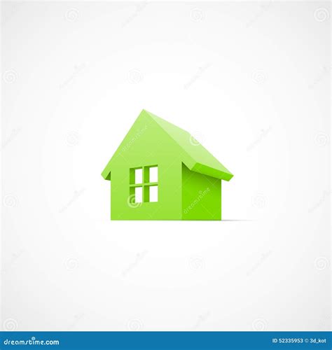 House Abstract Real Estate Icon Stock Vector Illustration Of