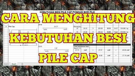 Inilah Cara Menghitung Volume Pondasi Pile Cap Ilmu Bangunan Mutualist