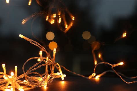 Christmas Lights Photography Hd